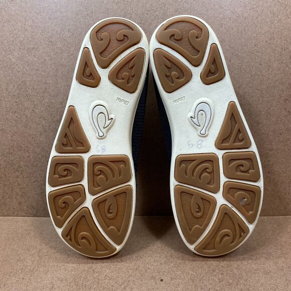 Olukai Nohea Mens Slip-On Shoes Size 9 Navy Mesh & Rubber Sole - Picture 7 of 8